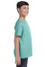 LAT 6101 Youth Fine Jersey Short Sleeve Crewneck T-Shirt Chill Blue Side