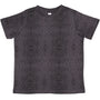 LAT Youth Fine Jersey Short Sleeve Crewneck T-Shirt - Black Reptile