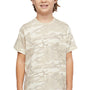 LAT Youth Fine Jersey Short Sleeve Crewneck T-Shirt - Natural Camo