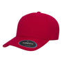 Yupoong Mens Nu Moisture Wicking Adjustable Hat - Red