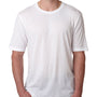 Next Level Mens Jersey Short Sleeve Crewneck T-Shirt - White