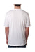 Next Level 6200 Mens Jersey Short Sleeve Crewneck T-Shirt White Back