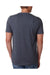 Next Level 6200 Mens Jersey Short Sleeve Crewneck T-Shirt Denim Blue Back