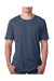 Next Level 6200 Mens Jersey Short Sleeve Crewneck T-Shirt Indigo Blue Front