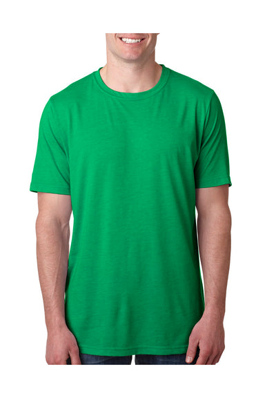 Next Level 6200 Mens Jersey Short Sleeve Crewneck T-Shirt Envy Green Front