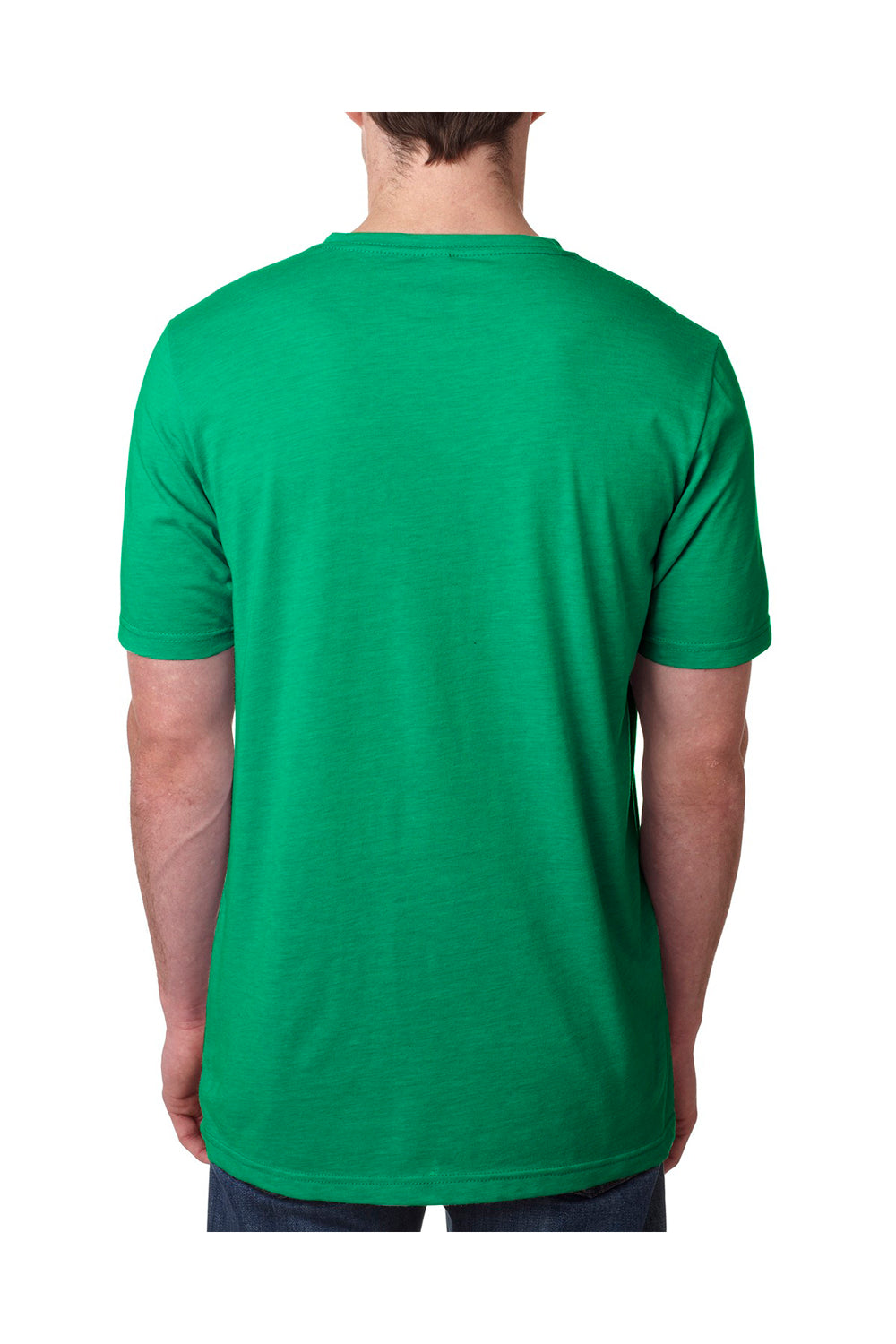 Next Level 6200 Mens Jersey Short Sleeve Crewneck T-Shirt Envy Green Back
