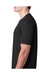 Next Level 6200 Mens Jersey Short Sleeve Crewneck T-Shirt Black Side