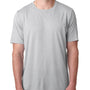 Next Level Mens Jersey Short Sleeve Crewneck T-Shirt - Silver Grey