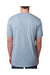 Next Level 6200 Mens Jersey Short Sleeve Crewneck T-Shirt Stonewashed Denim Blue Back
