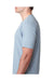 Next Level 6200 Mens Jersey Short Sleeve Crewneck T-Shirt Stonewashed Denim Blue Side
