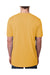 Next Level 6200 Mens Jersey Short Sleeve Crewneck T-Shirt Antique Gold Back