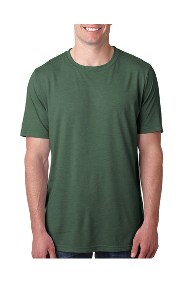 Next Level 6200 Mens Jersey Short Sleeve Crewneck T-Shirt Pine Green Front