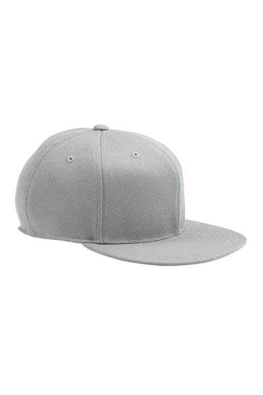 Flexfit 6210 Mens Fitted Stretch Fit Hat Grey Front