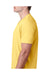 Next Level 6240 Mens CVC Jersey Short Sleeve V-Neck T-Shirt Yellow Side