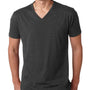 Next Level Mens CVC Jersey Short Sleeve V-Neck T-Shirt - Charcoal Grey