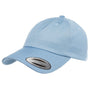 Yupoong Mens Adjustable Hat - Light Blue