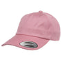 Yupoong Mens Adjustable Hat - Pink