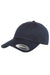 Yupoong 6245CM Mens Adjustable Hat Navy Blue Front
