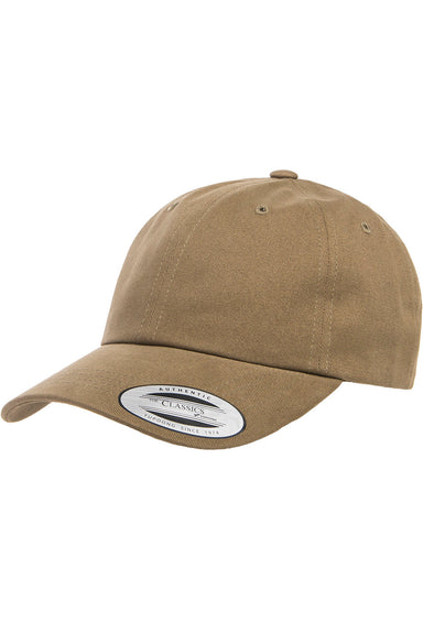 Yupoong 6245PT Mens Adjustable Hat Light Loden Front