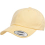 Yupoong Mens Adjustable Hat - Yellow