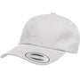Yupoong Mens Adjustable Hat - Light Grey