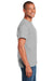 Gildan 5000/G500 Mens Short Sleeve Crewneck T-Shirt Ice Grey Side