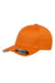 Flexfit 6277 Mens Stretch Fit Hat Orange Front