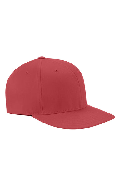 Flexfit 6297F Mens Stretch Fit Hat Red Front