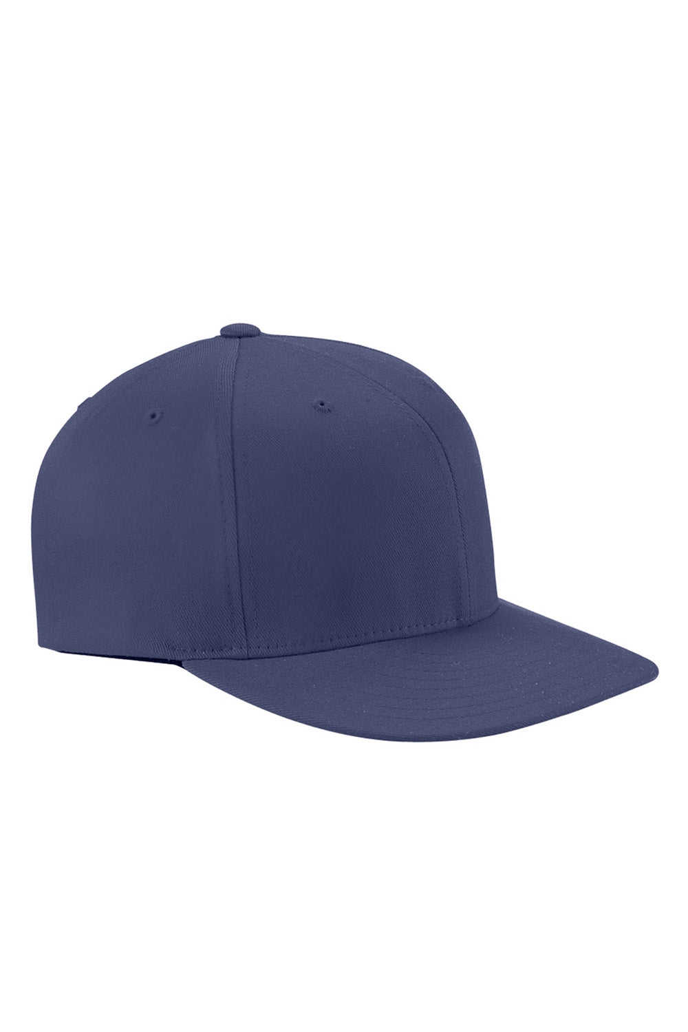 Flexfit 6297F Mens Stretch Fit Hat Navy Blue Front
