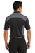 Nike 632418 Mens Dri-Fit Moisture Wicking Short Sleeve Polo Shirt Black/Dark Grey Back