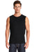 Next Level 6333 Mens Muscle Tank Top Black Front