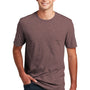 District Mens Perfect Blend Short Sleeve Crewneck T-Shirt - Rose Fleck