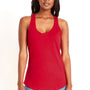Next Level Womens Gathered Tank Top - Red - Closeout