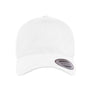 Yupoong Mens Adjustable Hat - White