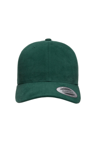 Yupoong 6363V Mens Adjustable Hat Spruce Green Front