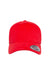 Yupoong 6363V Mens Adjustable Hat Red Front