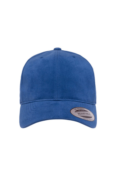 Yupoong 6363V Mens Adjustable Hat Royal Blue Front