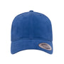 Yupoong Mens Adjustable Hat - Royal Blue