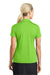 Nike 637165 Womens Dri-Fit Moisture Wicking Short Sleeve Polo Shirt Action Green Back