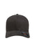 Flexfit 6377 Mens Stretch Fit Hat Black Front