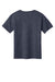 Gildan Youth Softstyle Short Sleeve Crewneck T-Shirt Heather Navy Blue Flat Back