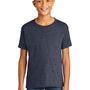 Gildan Youth Softstyle Short Sleeve Crewneck T-Shirt - Heather Navy Blue