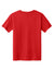 Gildan Youth Softstyle Short Sleeve Crewneck T-Shirt Red Flat Back