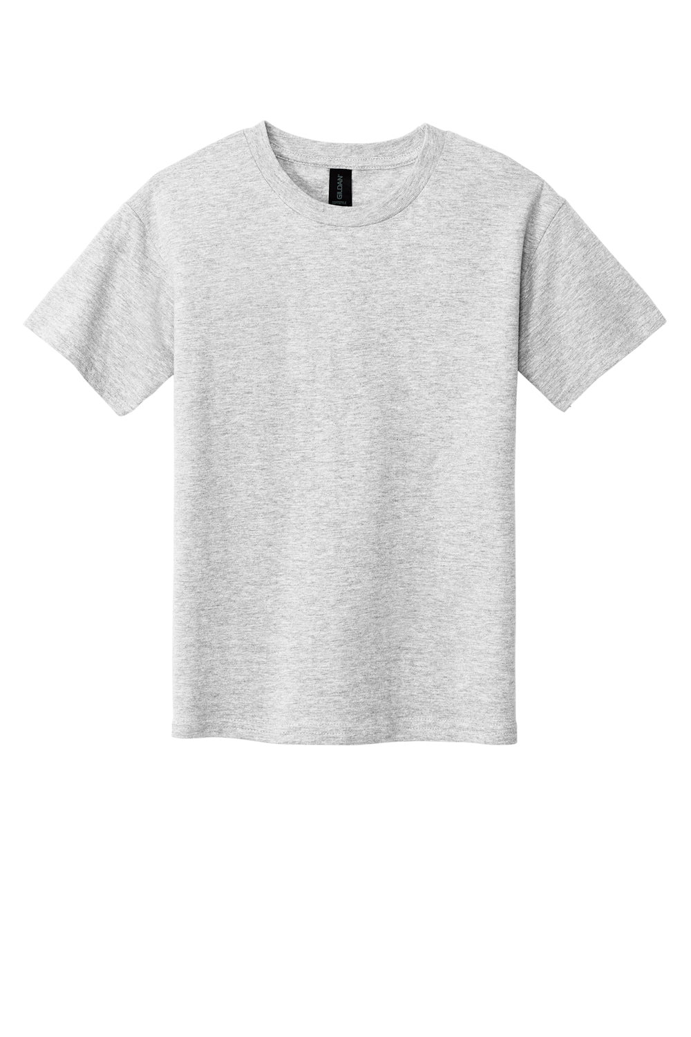 Gildan Youth Softstyle Short Sleeve Crewneck T-Shirt Sport Grey Flat Front