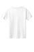Gildan Youth Softstyle Short Sleeve Crewneck T-Shirt White Flat Back