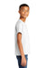 Gildan Youth Softstyle Short Sleeve Crewneck T-Shirt White Side