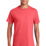 Gildan Mens Softstyle Short Sleeve Crewneck T-Shirt - Coral Silk Pink