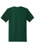 Gildan Mens Softstyle Short Sleeve Crewneck T-Shirt Forest Green Flat Back