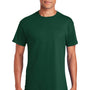 Gildan Mens Softstyle Short Sleeve Crewneck T-Shirt - Forest Green