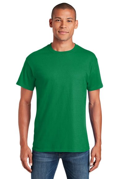 Gildan Mens Softstyle Short Sleeve Crewneck T-Shirt Kelly Green Front